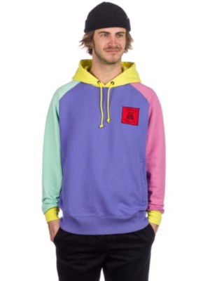 Color block teddy fresh hoodie new arrivals